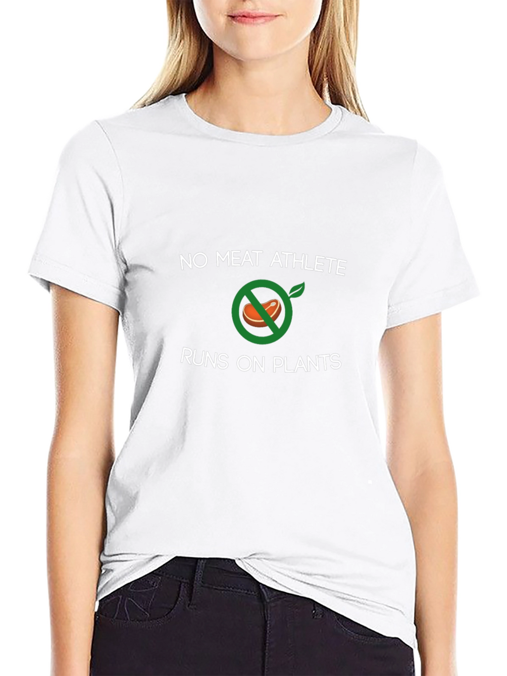No Meat Athlete T-Shirt - Vegan Fitness Apparel