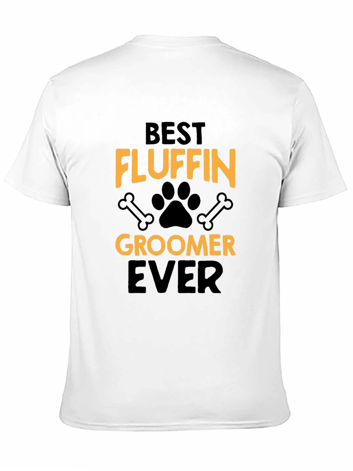 Best Fluffin Groomer Ever Black T-Shirt