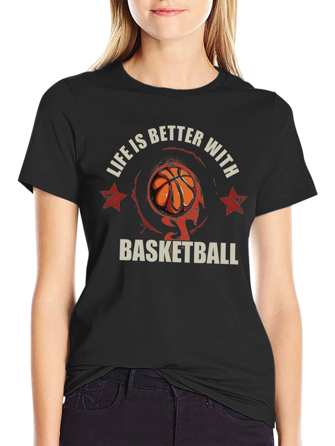 Basketball Graphic T-Shirt