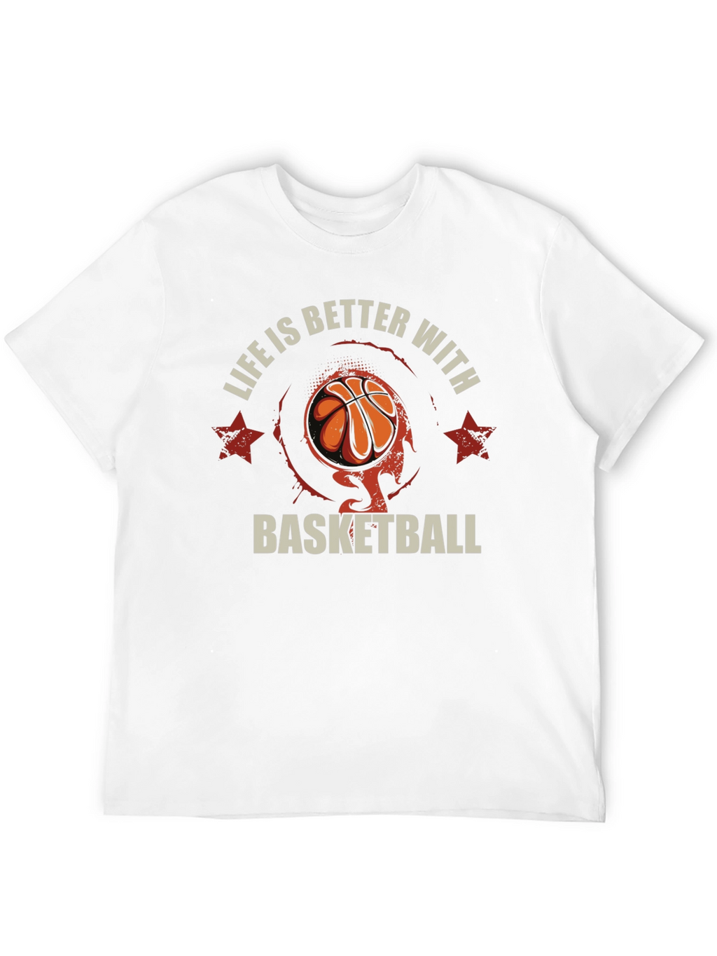 Basketball Graphic T-Shirt