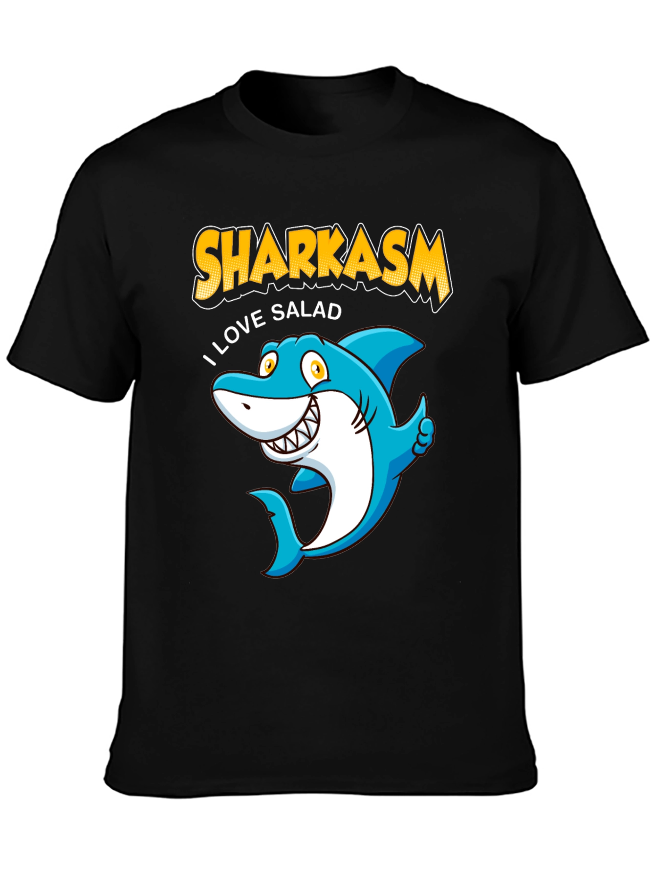 Sharkasm I Love Salad T-Shirt