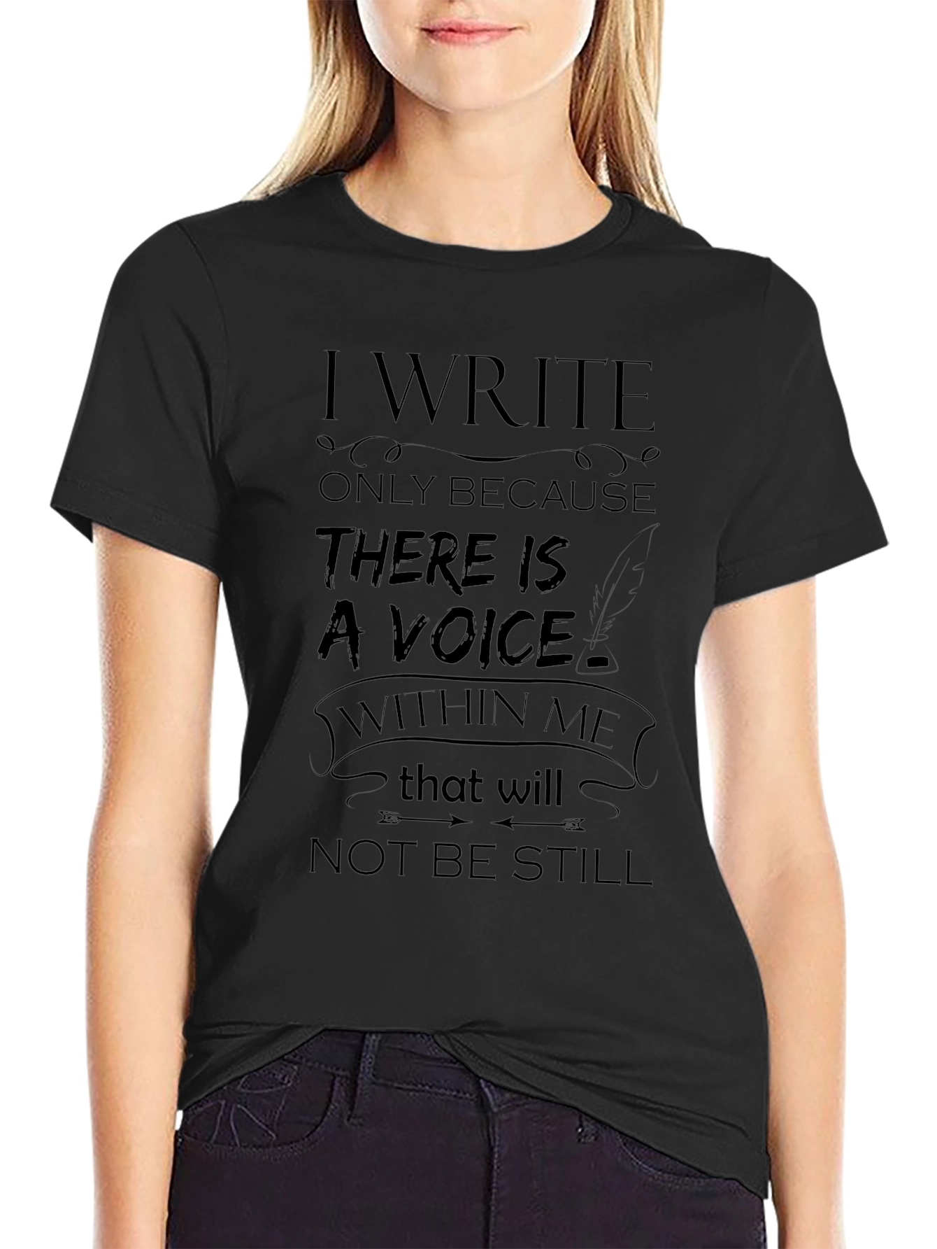 I Write T-Shirt - Express Yourself