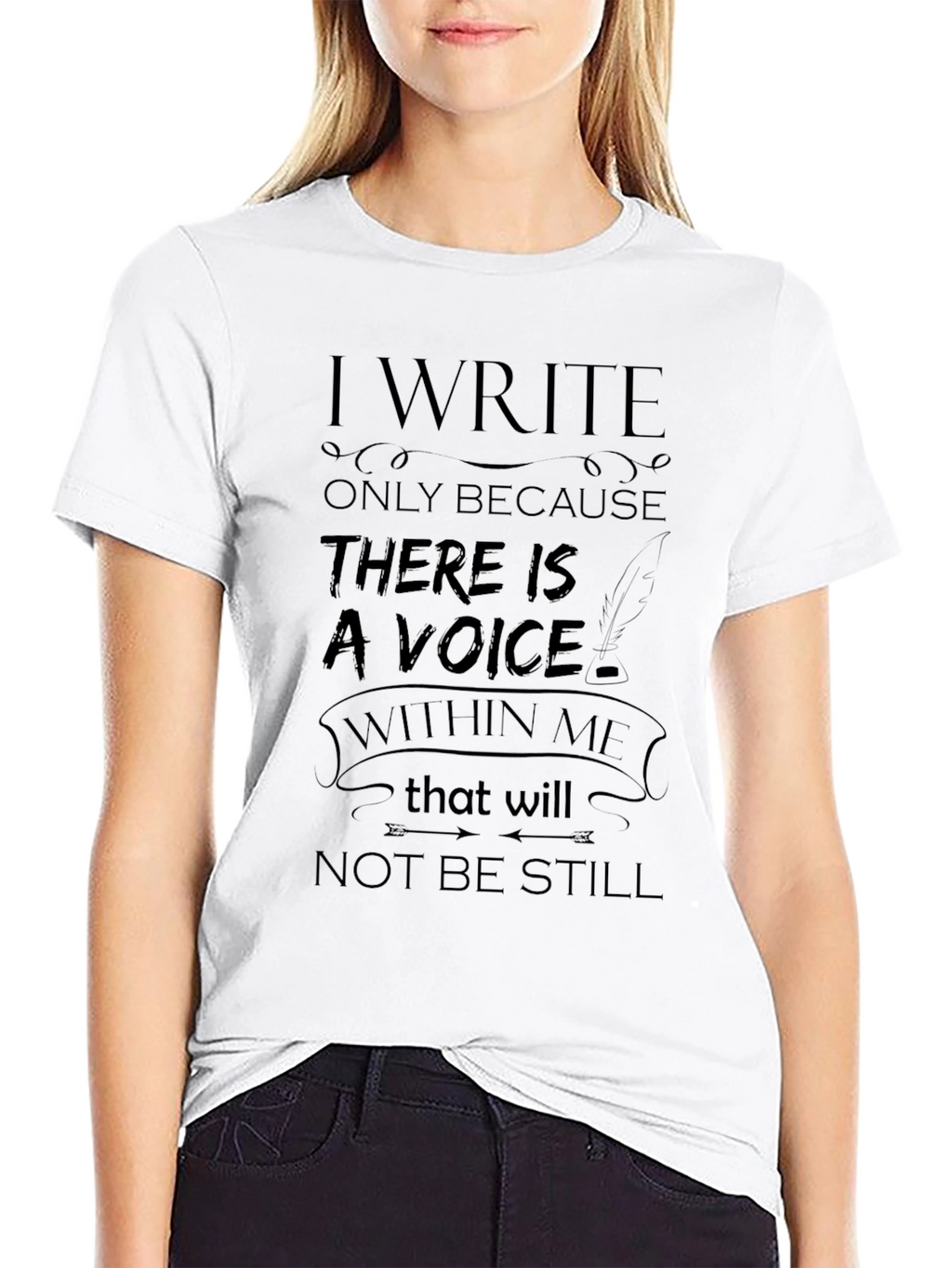 I Write T-Shirt - Express Yourself