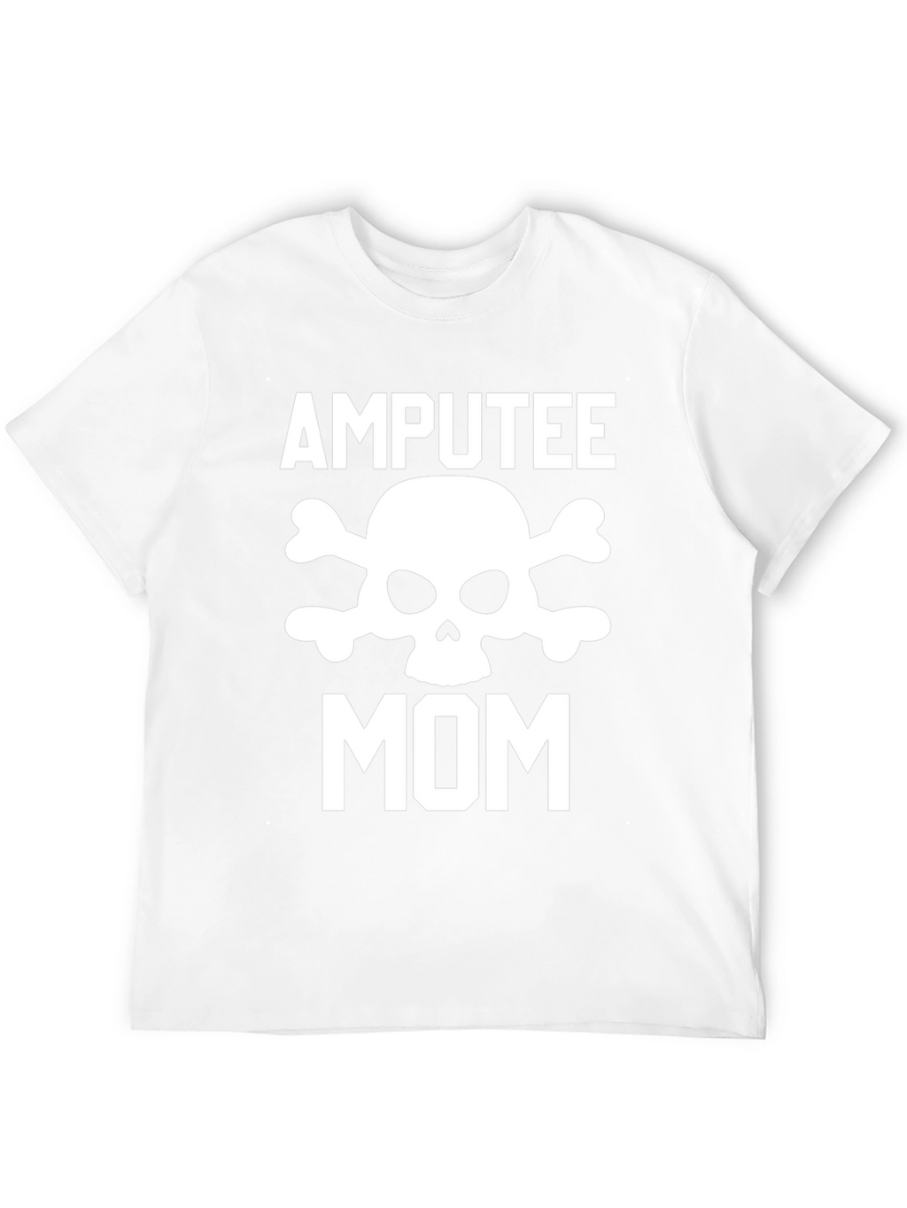 Amputee Mom Skull T-Shirt