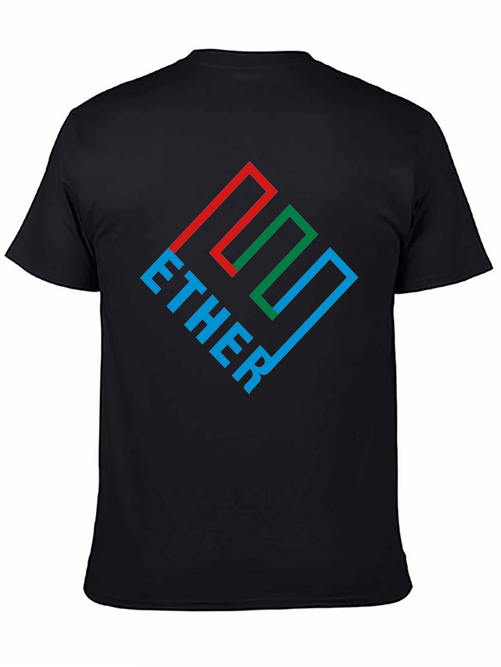 Ether Graphic Tee - Black Cotton Blend
