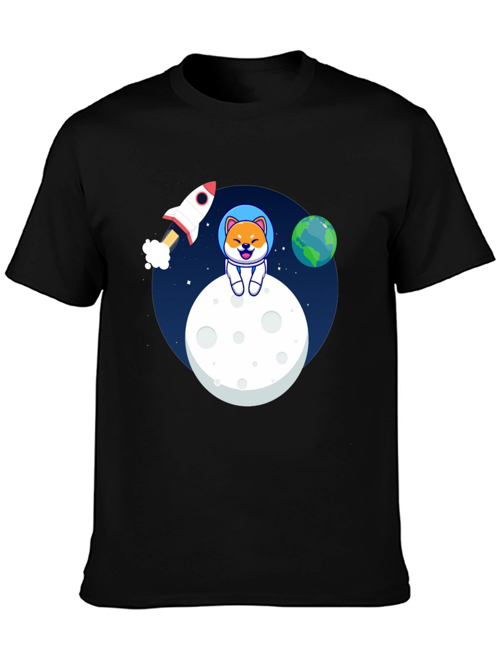 Shiba Inu Astronaut T-Shirt - To the Moon!