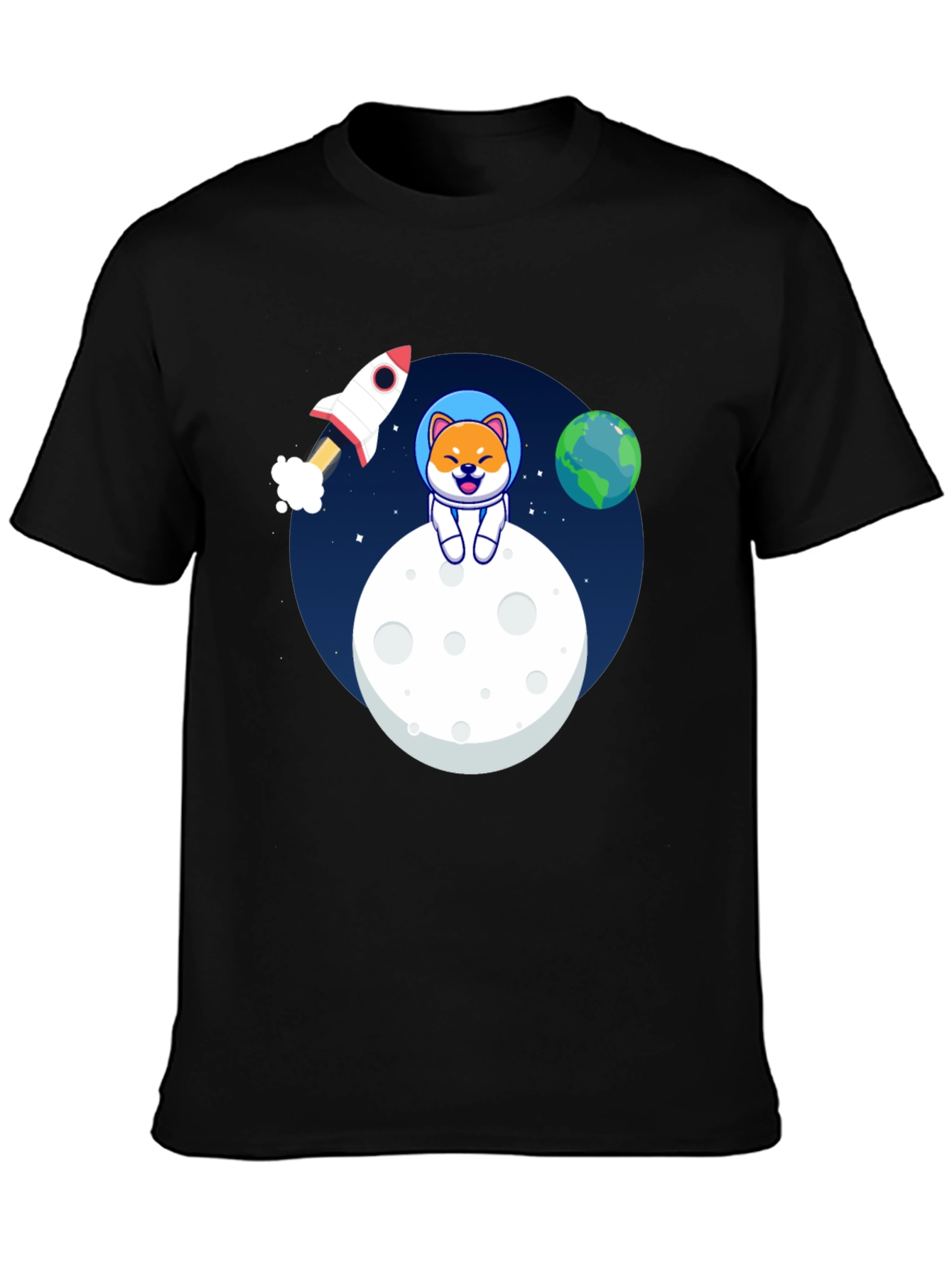 Shiba Inu Astronaut T-Shirt - To the Moon!