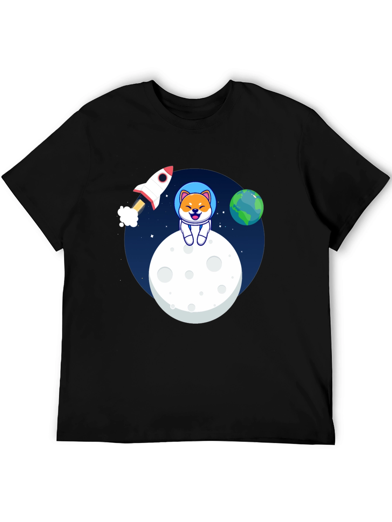 Shiba Inu Astronaut T-Shirt - To the Moon!