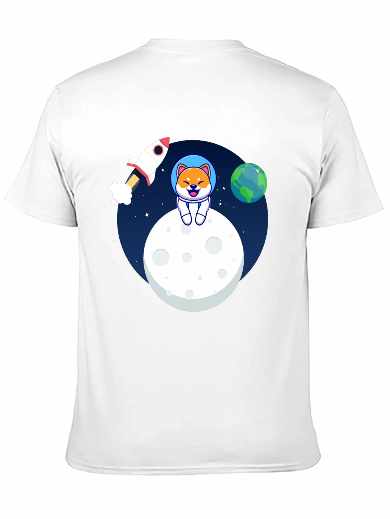 Shiba Inu Astronaut T-Shirt - To the Moon!