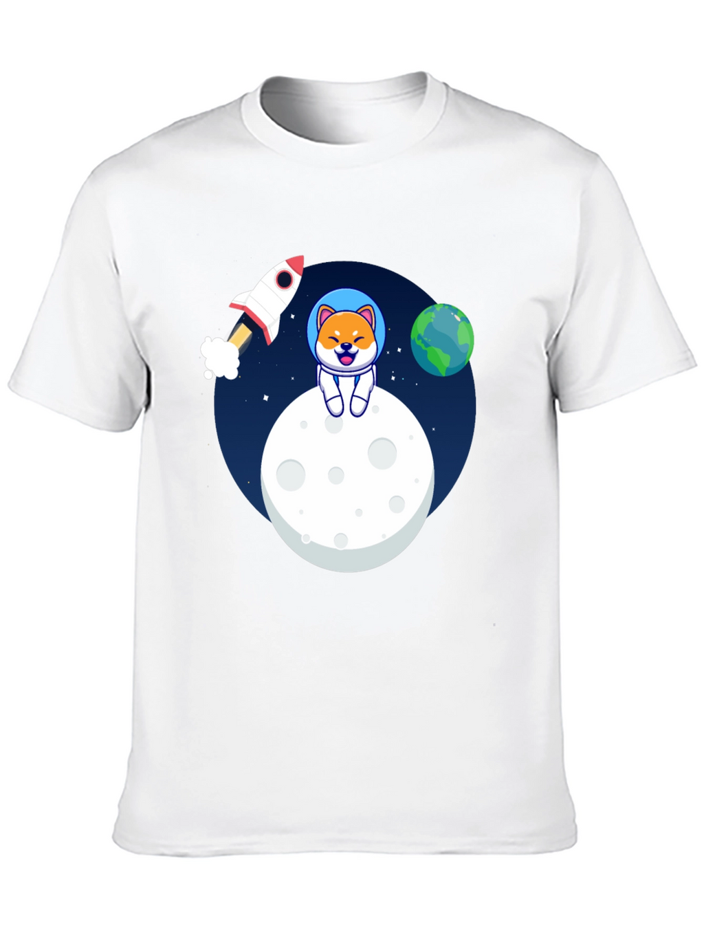 Shiba Inu Astronaut T-Shirt - To the Moon!