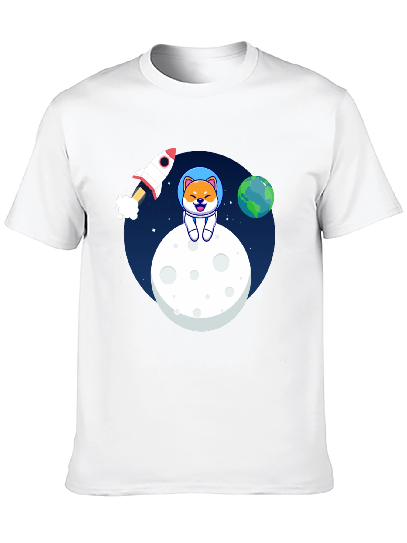 Shiba Inu Astronaut T-Shirt - To the Moon!