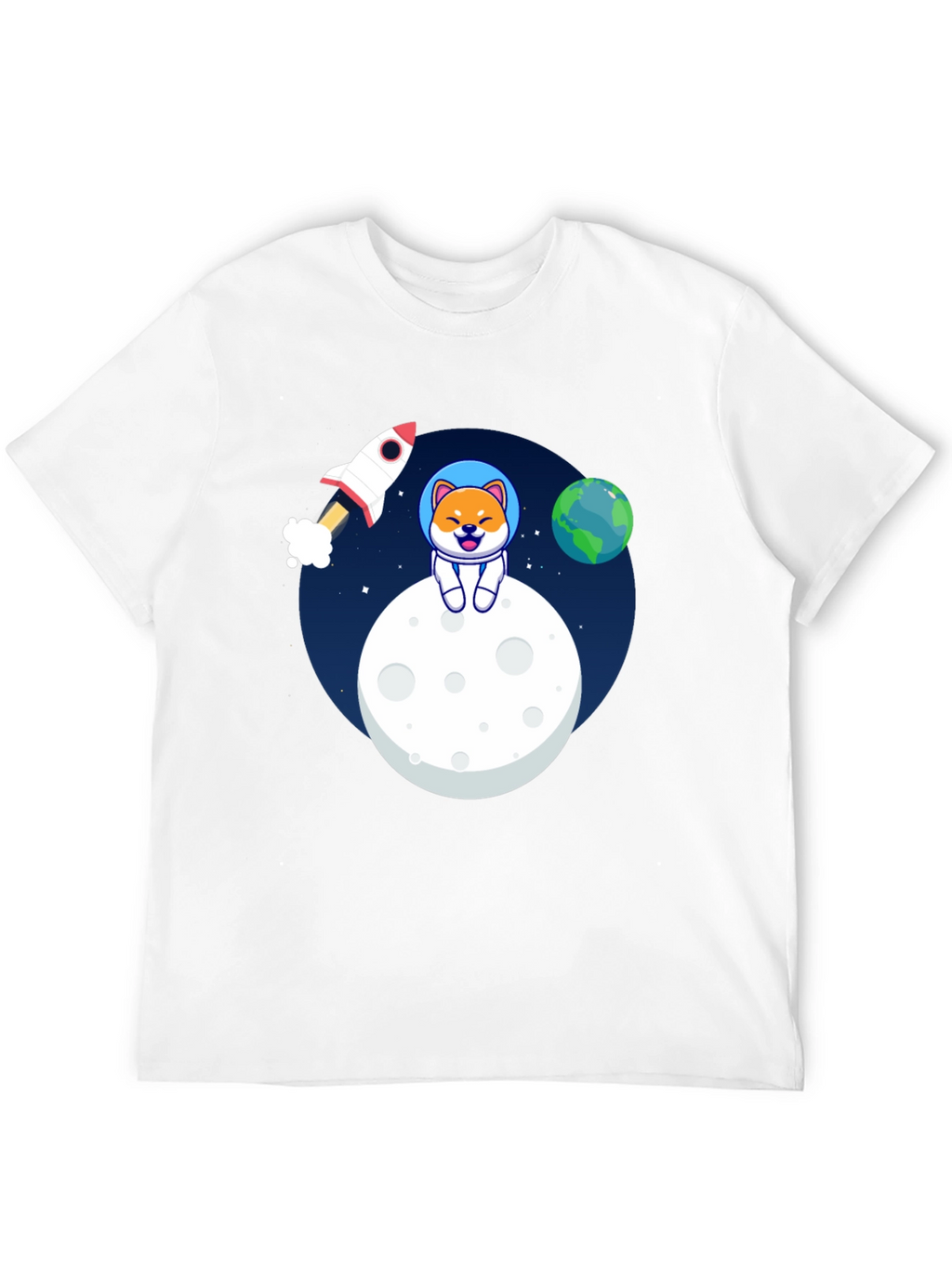 Shiba Inu Astronaut T-Shirt - To the Moon!