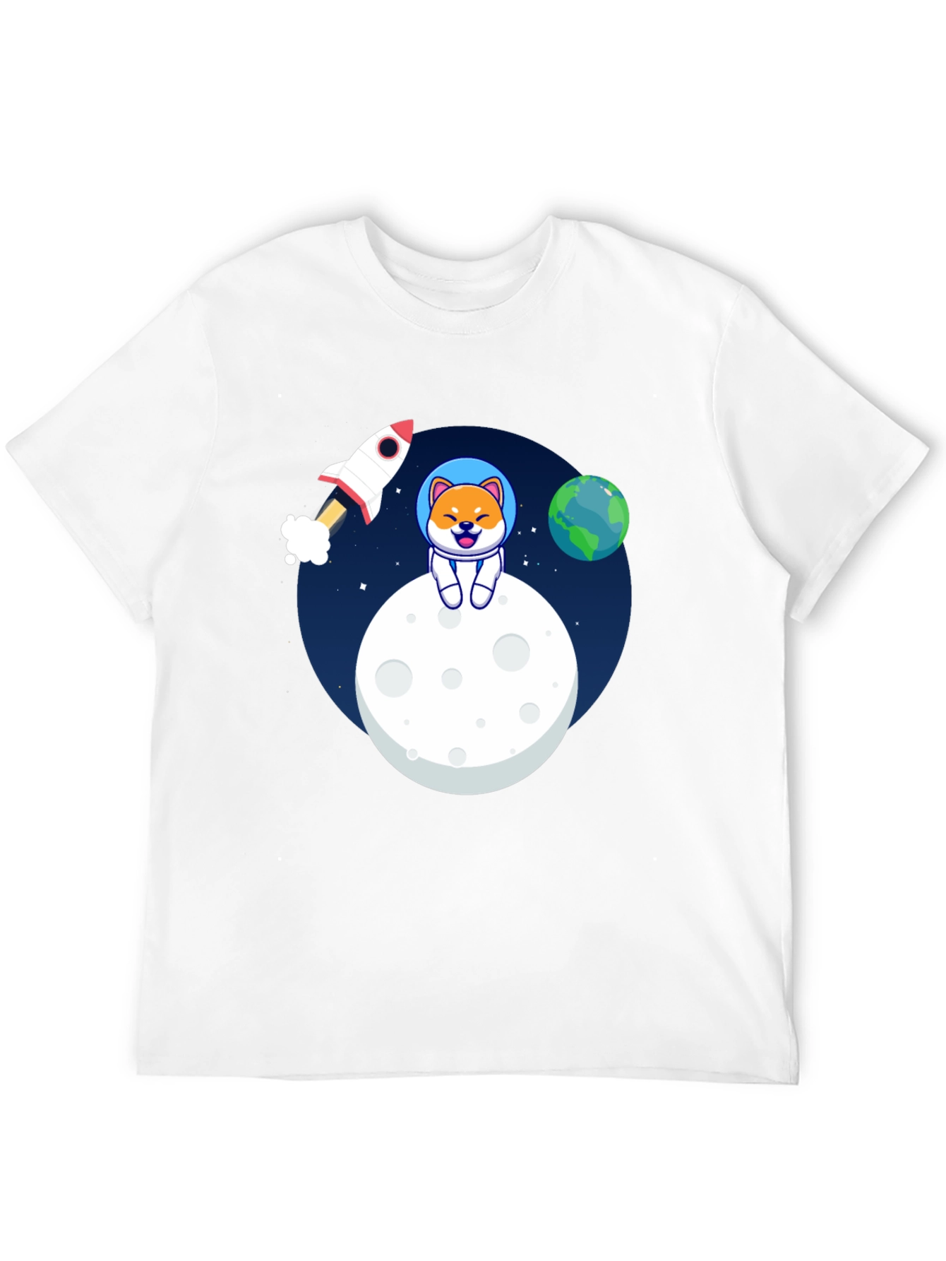 Shiba Inu Astronaut T-Shirt - To the Moon!