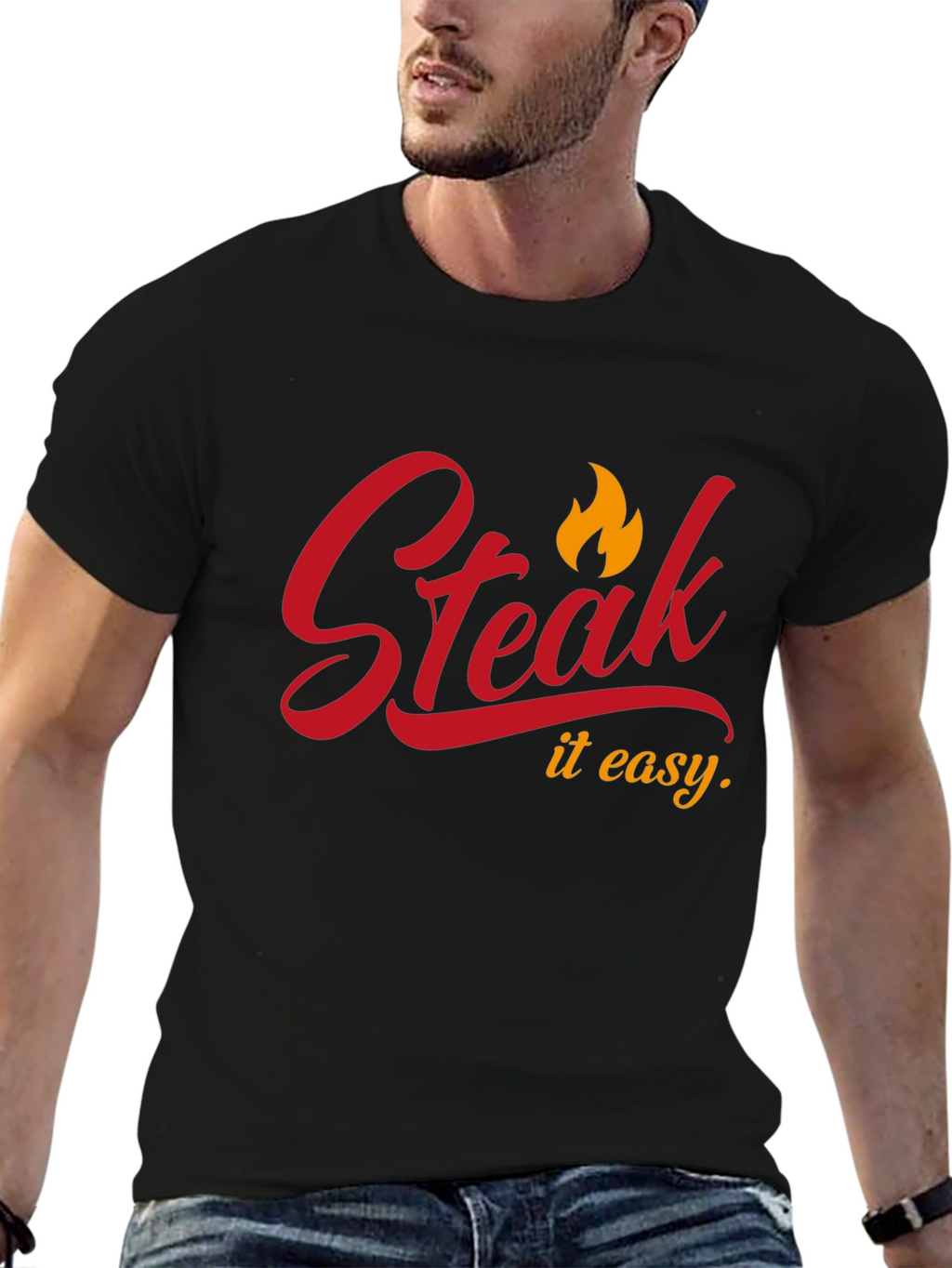 Steak It Easy Graphic Tee