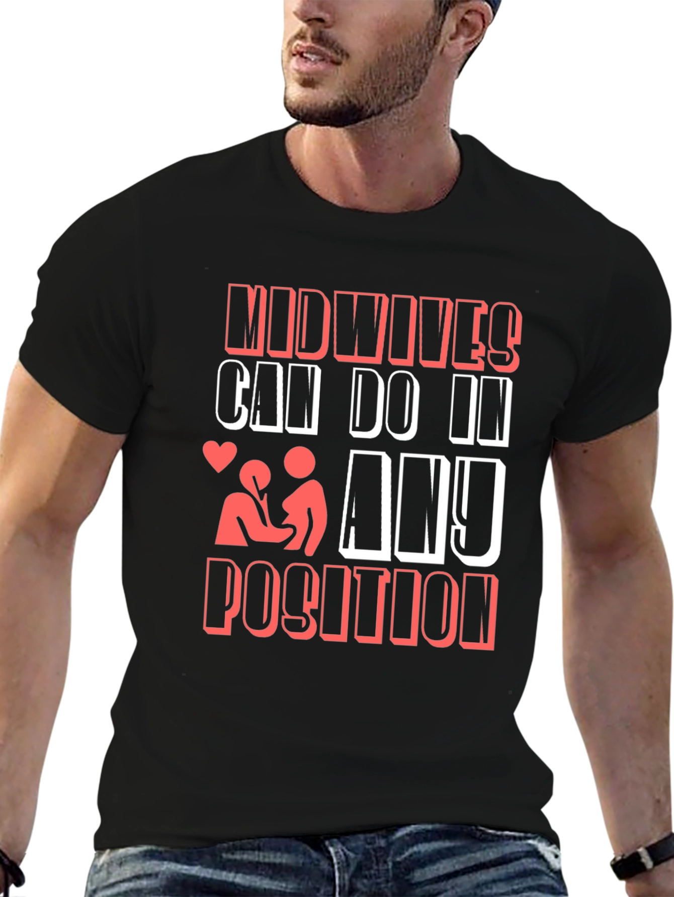Midwives Can Do It T-Shirt Funny Maternity