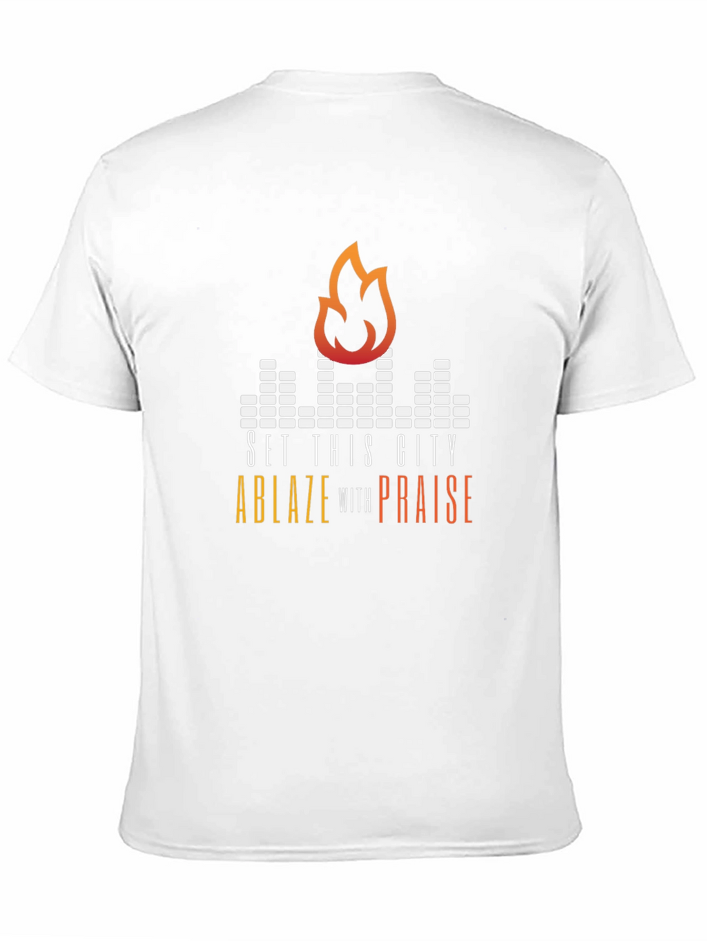Set This City Ablaze Graphic Tee - Black