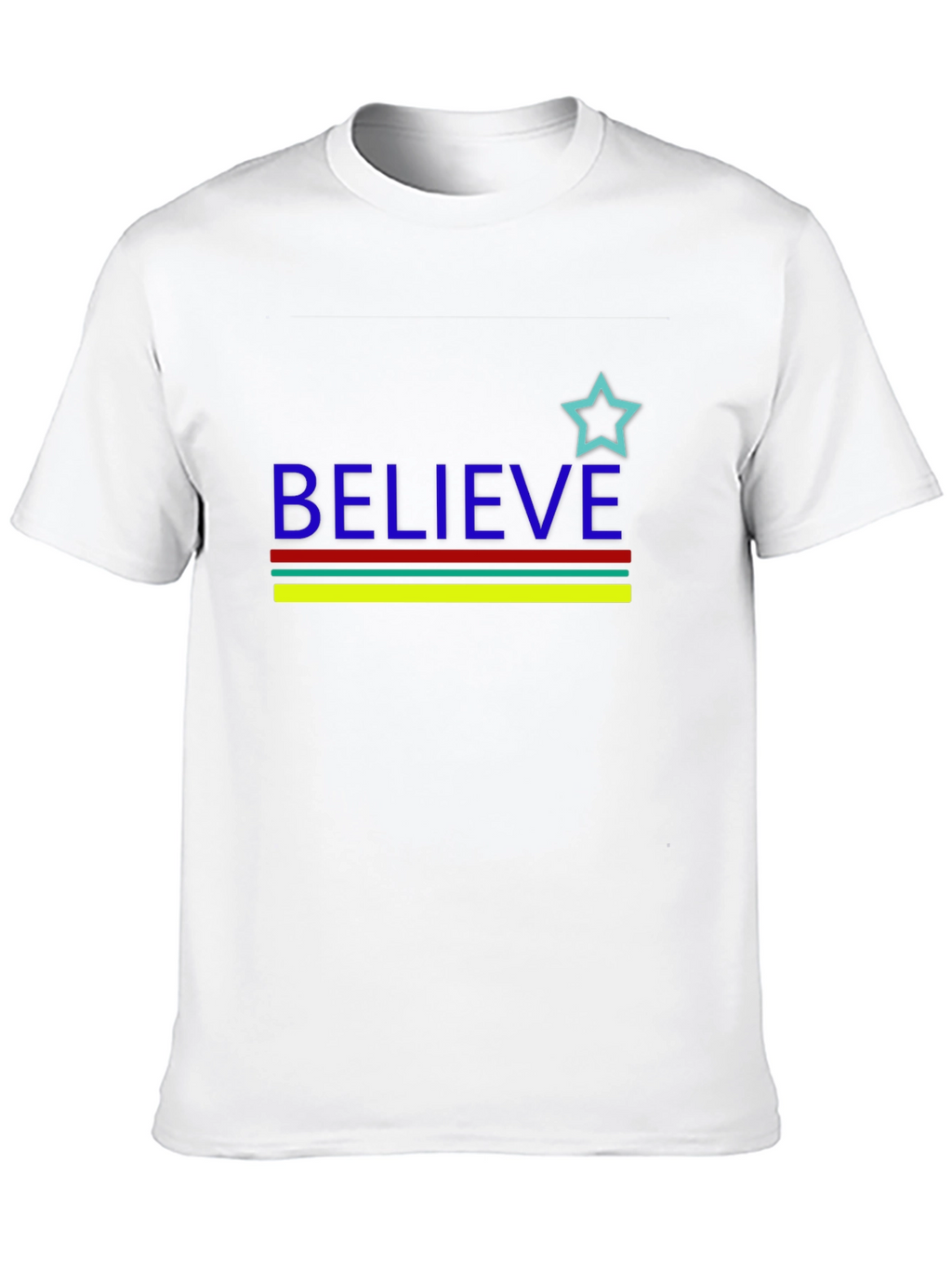 Believe Graphic Tee - Black