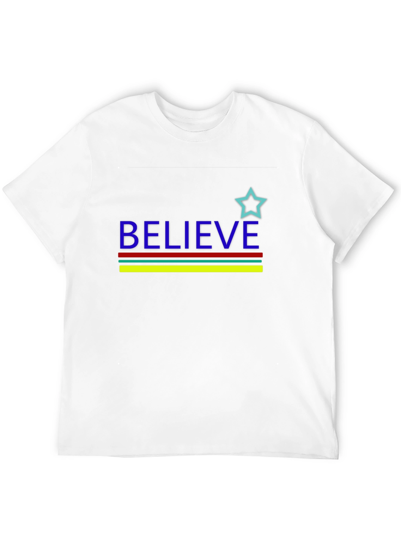 Believe Graphic Tee - Black