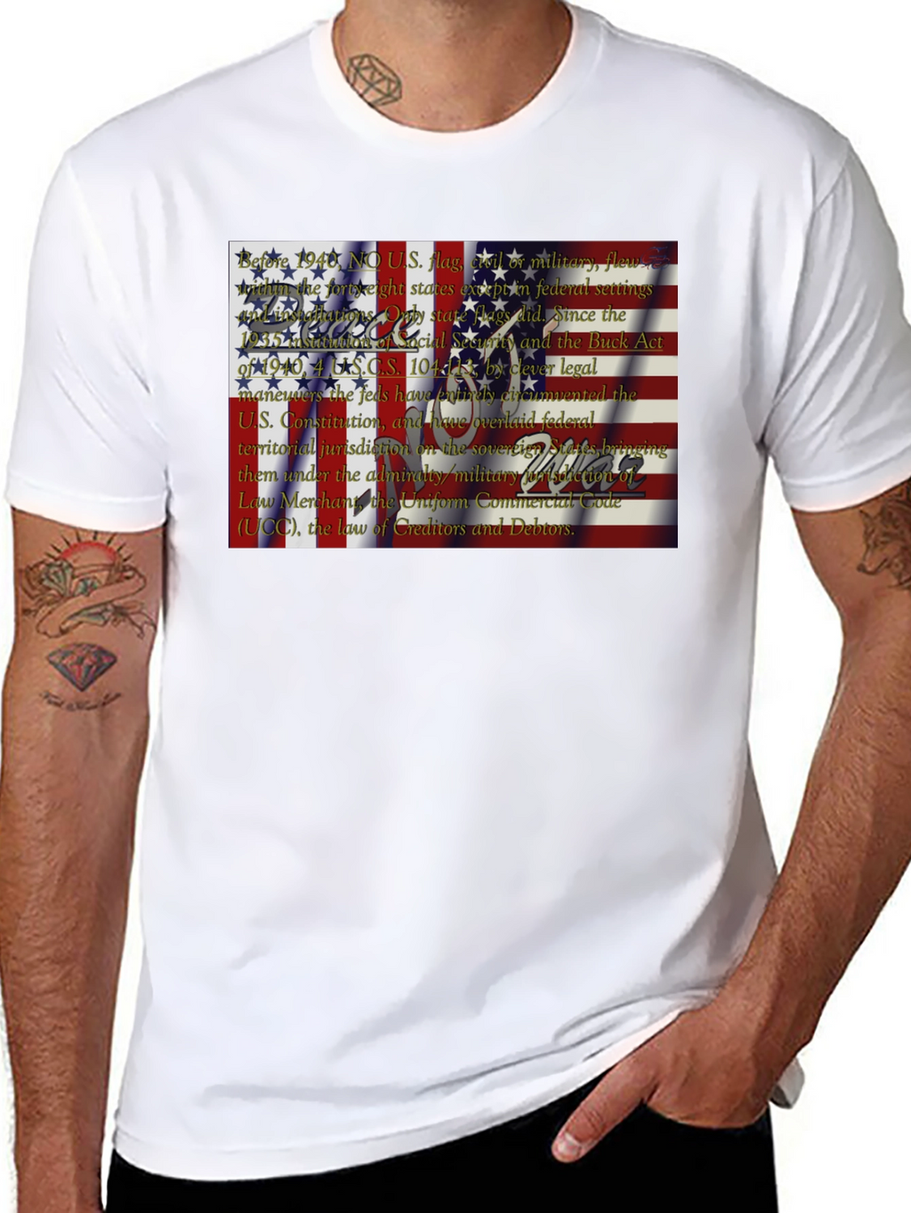 American Flag UCC T-Shirt