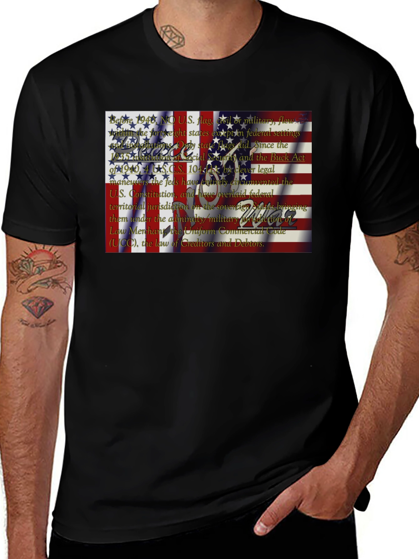 American Flag UCC T-Shirt