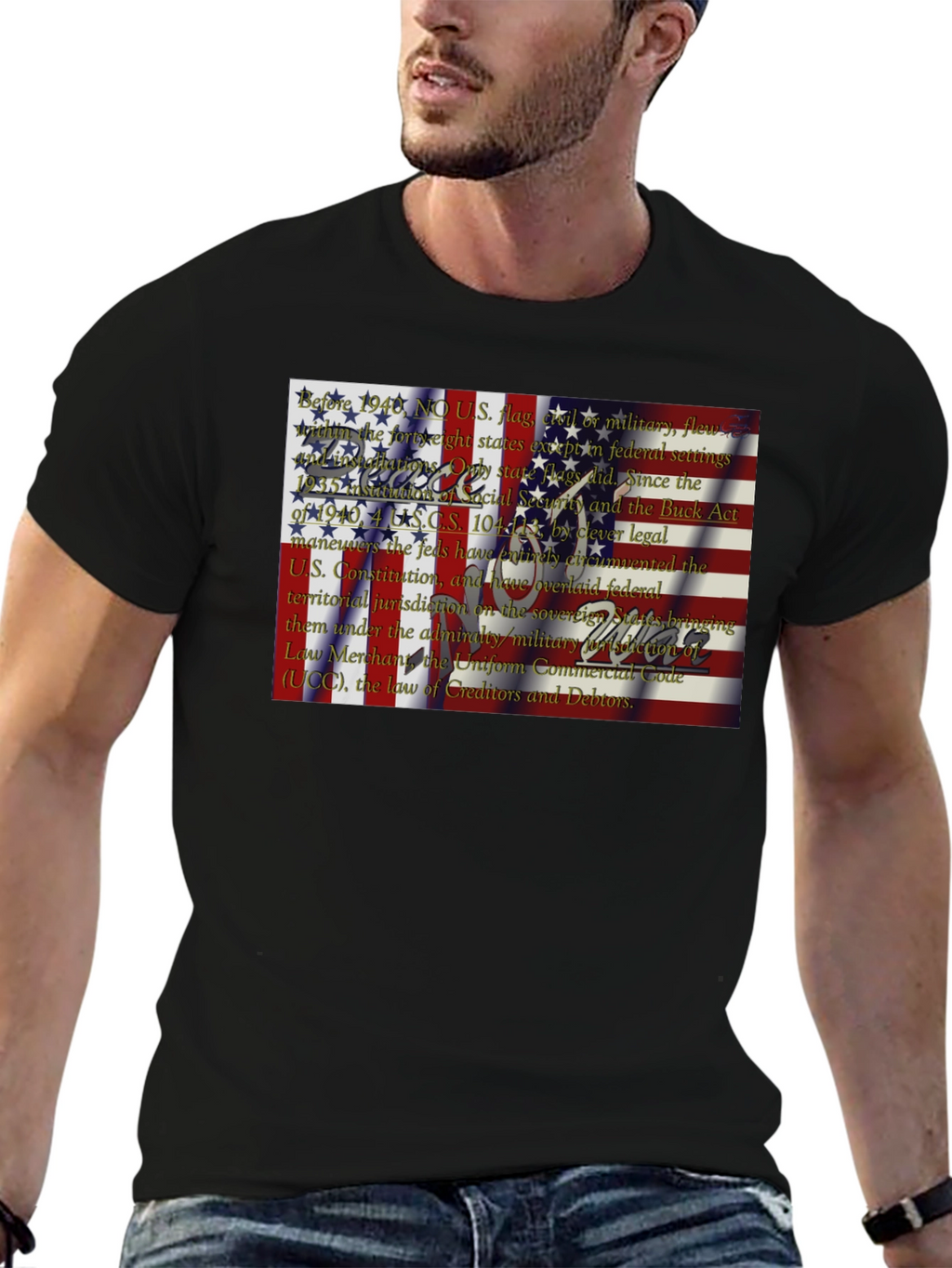 American Flag UCC T-Shirt