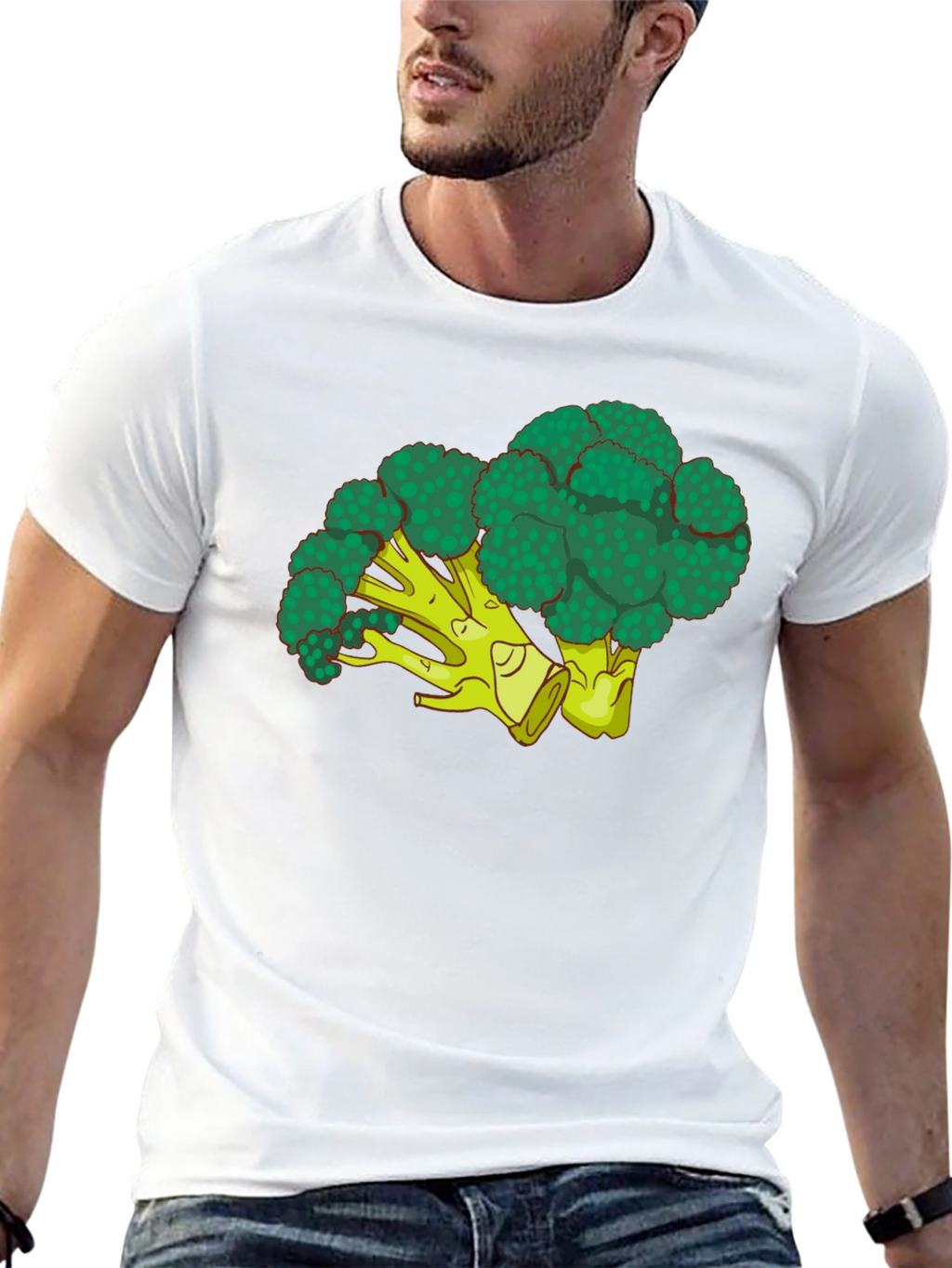 Broccoli Graphic T-Shirt - Healthy Eating Tee