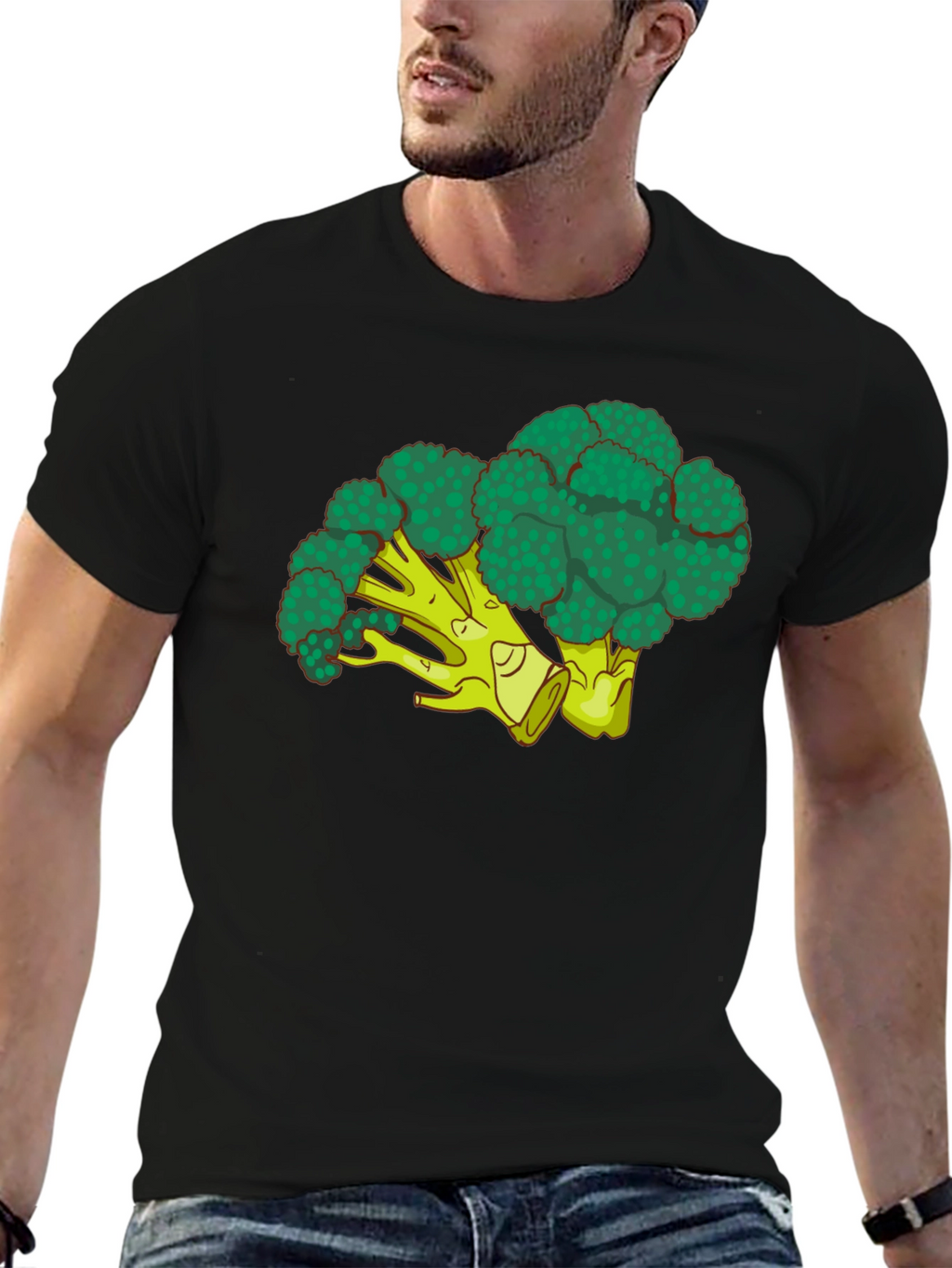Broccoli Graphic T-Shirt - Healthy Eating Tee