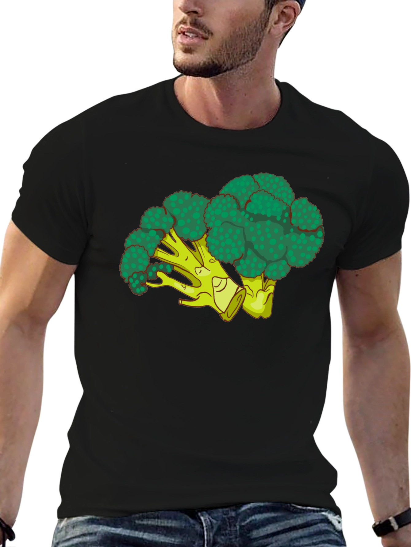 Broccoli Graphic T-Shirt - Healthy Eating Tee