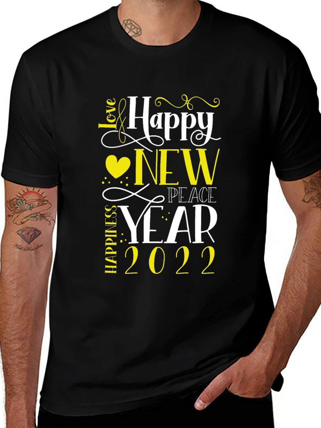 Happy New Year 2022 Graphic Tee