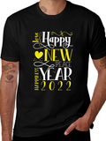 Happy New Year 2022 Graphic Tee