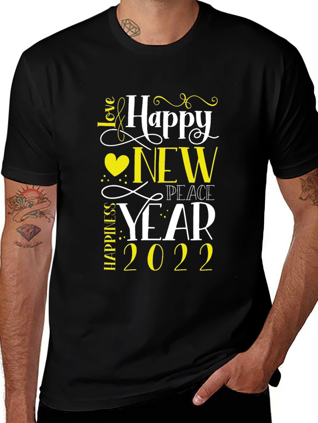 Happy New Year 2022 Graphic Tee