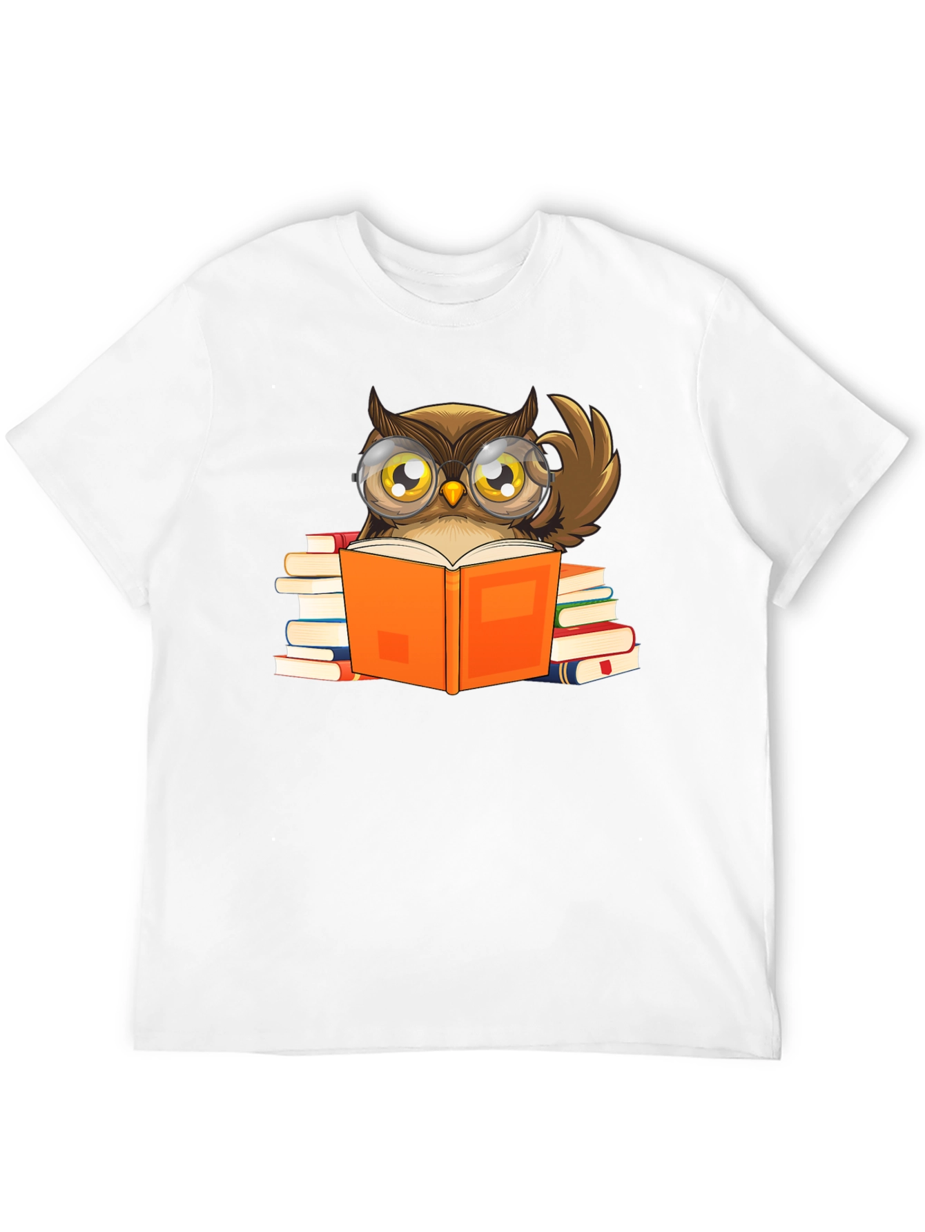 Bookish Owl T-Shirt - Smart & Stylish