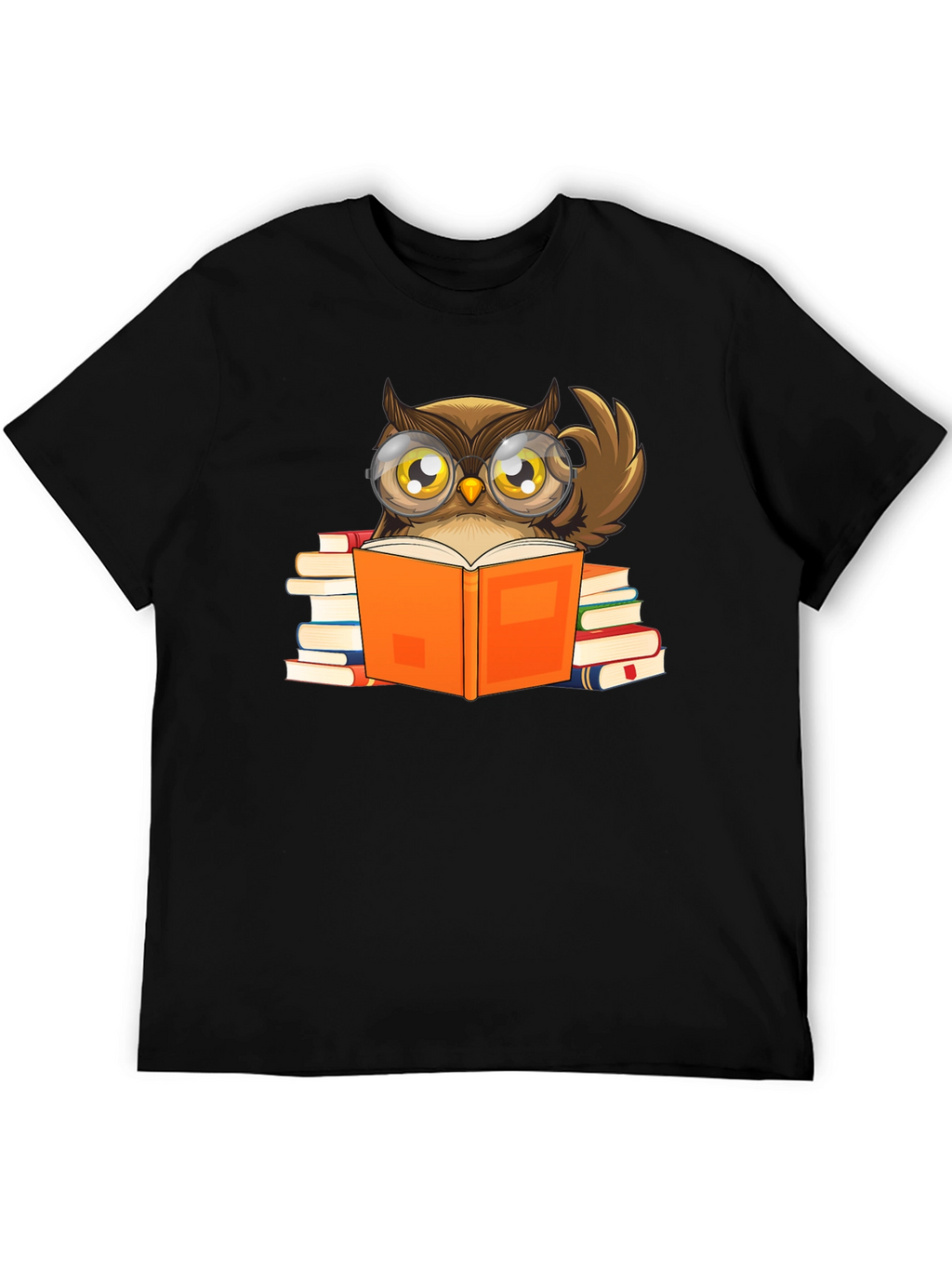 Bookish Owl T-Shirt - Smart & Stylish