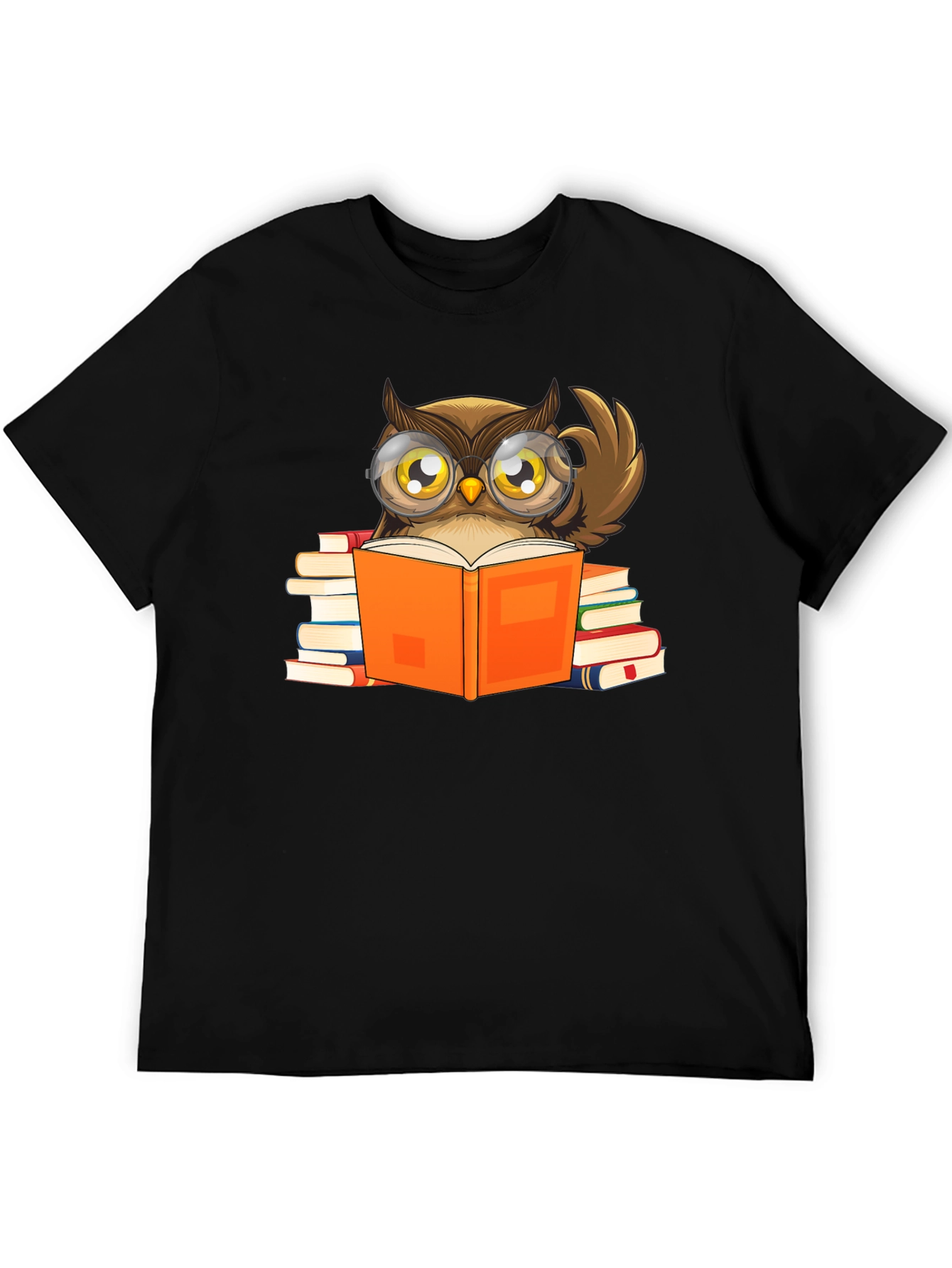 Bookish Owl T-Shirt - Smart & Stylish