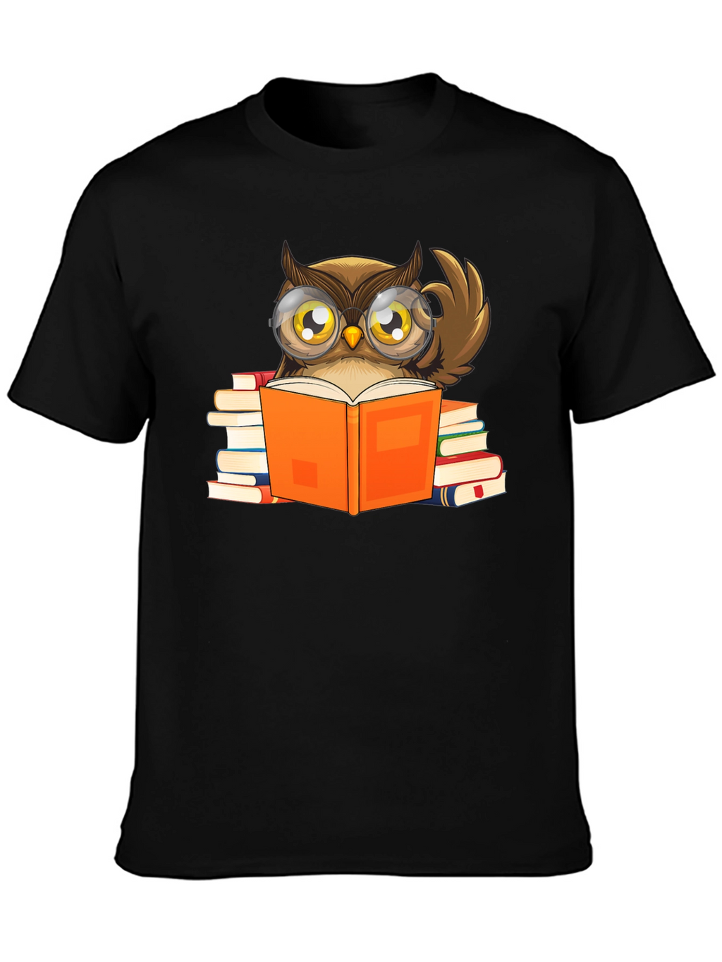 Bookish Owl T-Shirt - Smart & Stylish