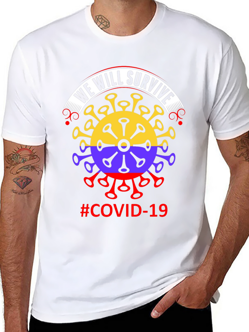 We Will Survive COVID-19 T-Shirt