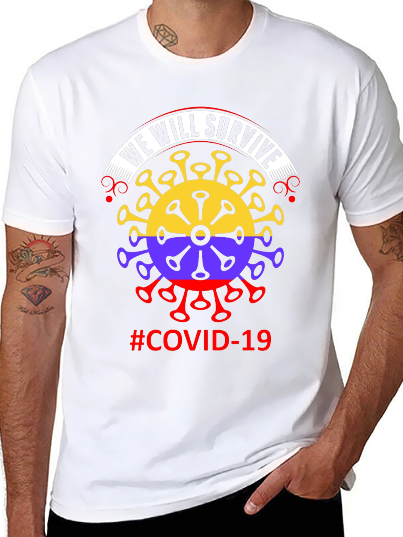 We Will Survive COVID-19 T-Shirt