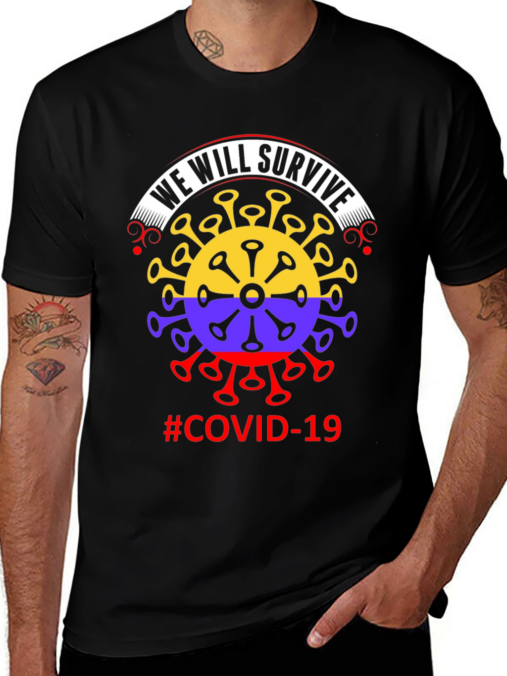 We Will Survive COVID-19 T-Shirt