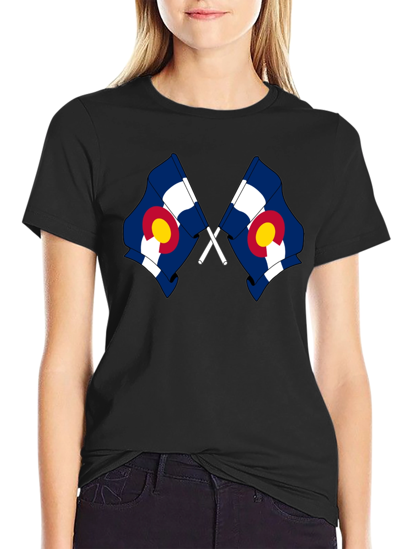 Colorado Flag Graphic T-Shirt