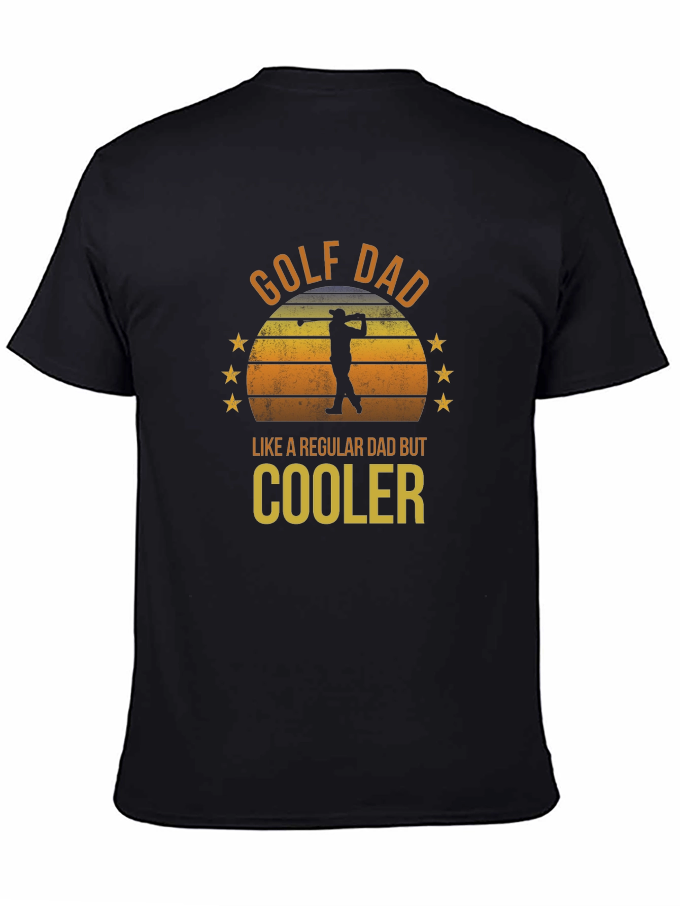 Golf Dad T-Shirt - Like a Regular Dad But Cooler