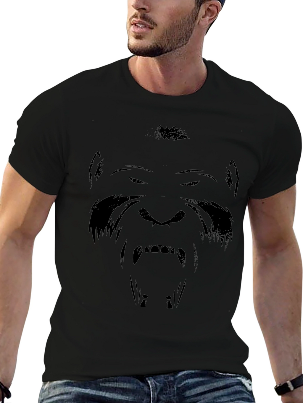 King Kong Graphic T-Shirt - Black Gorilla Tee