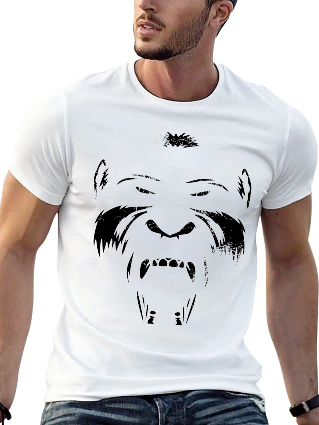 King Kong Graphic T-Shirt - Black Gorilla Tee