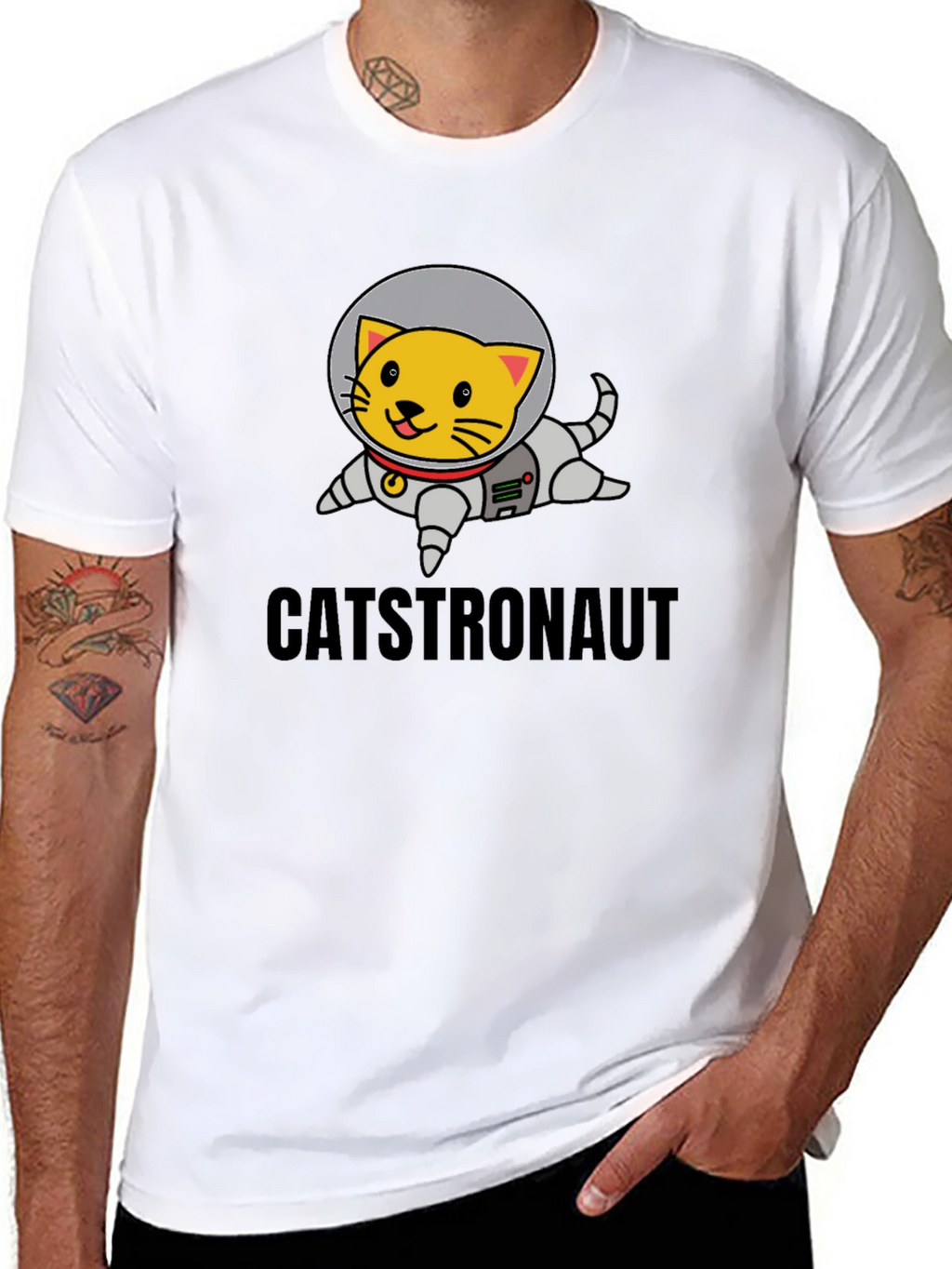 Catstronaut T-Shirt - Space Cat Tee