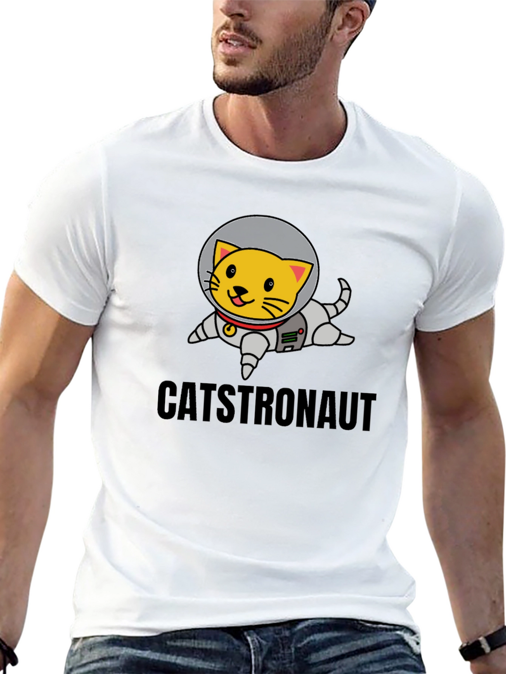 Catstronaut T-Shirt - Space Cat Tee