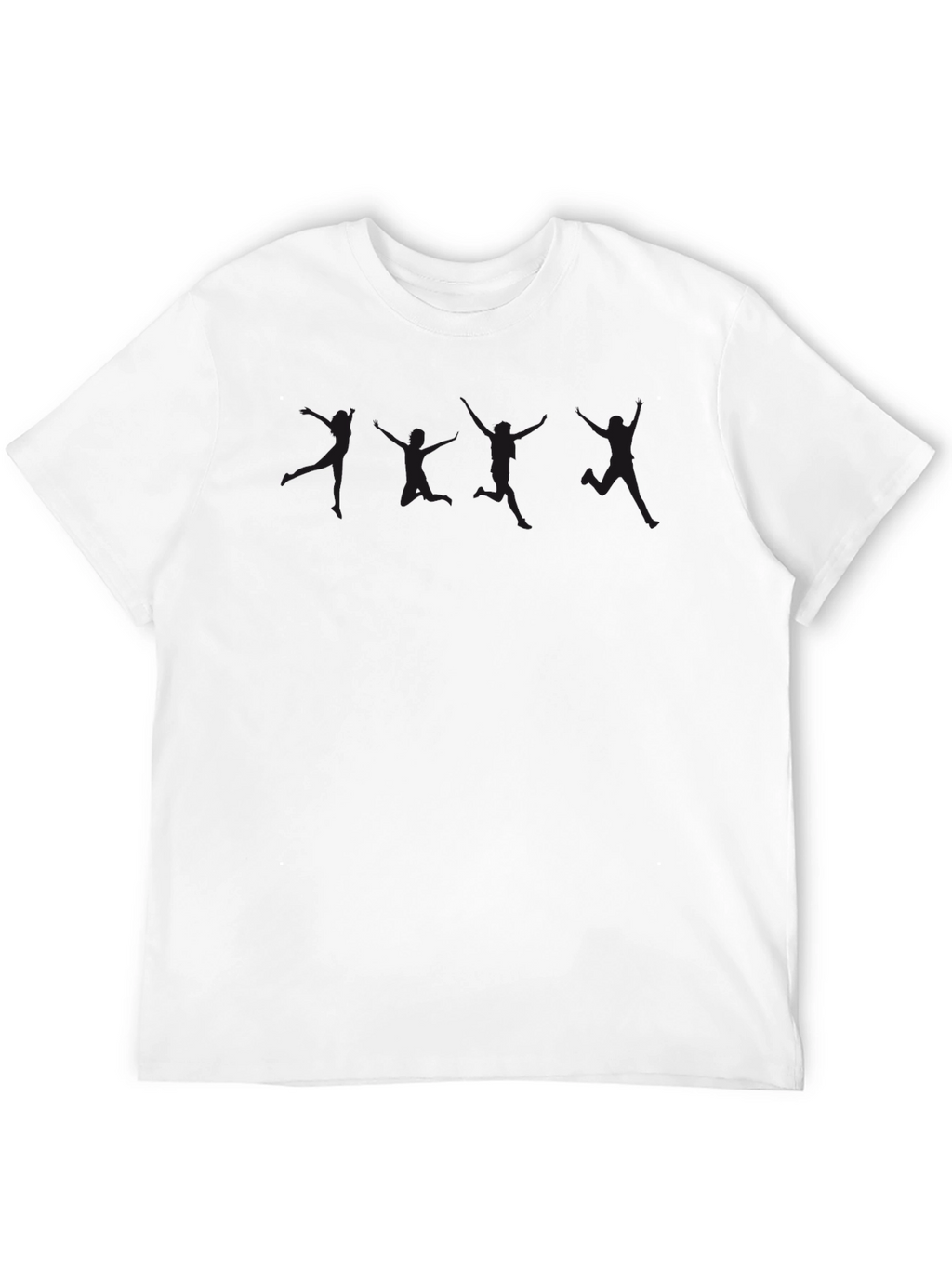 Mens Black Crew Neck T-Shirt