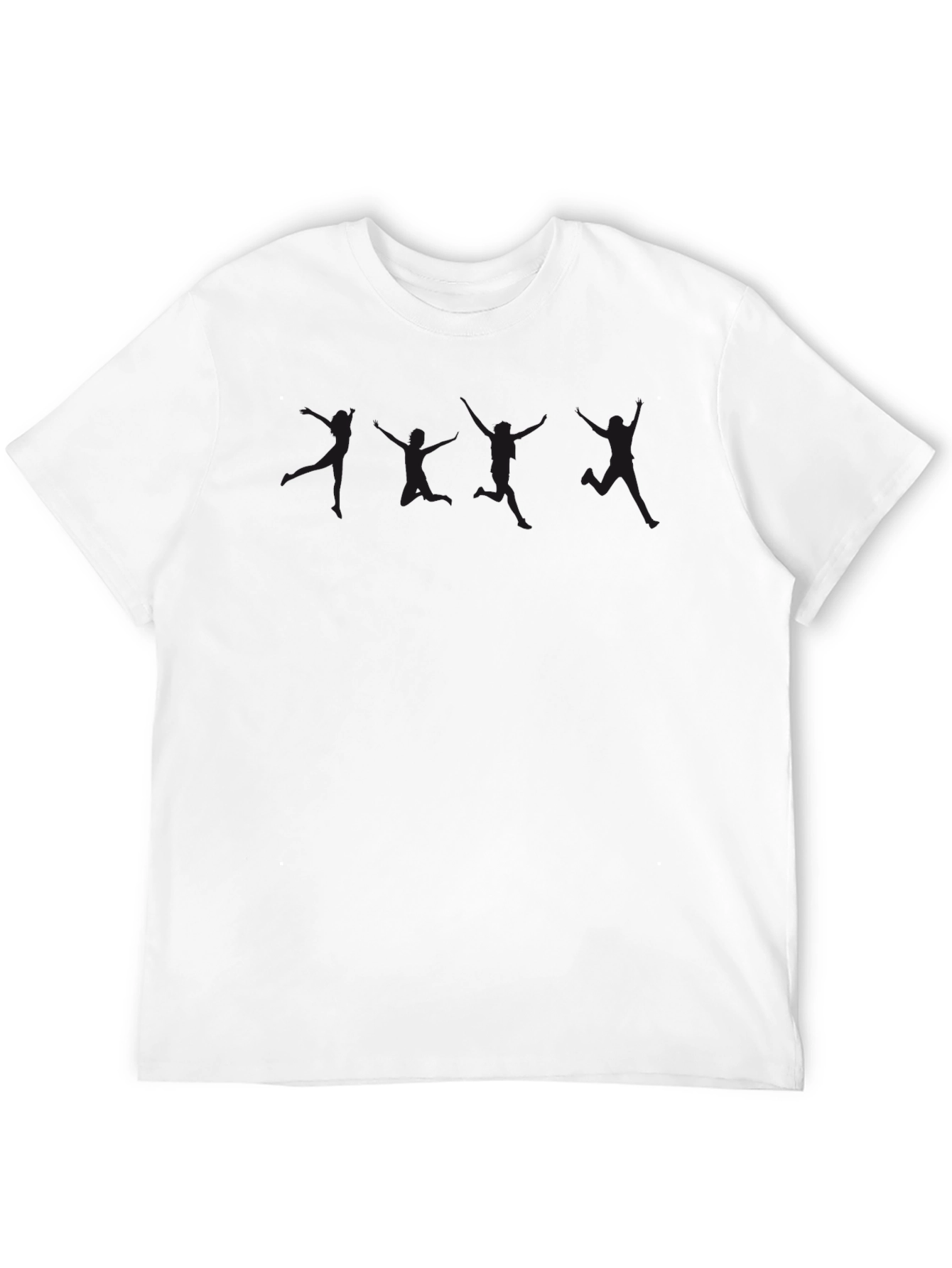 Mens Black Crew Neck T-Shirt