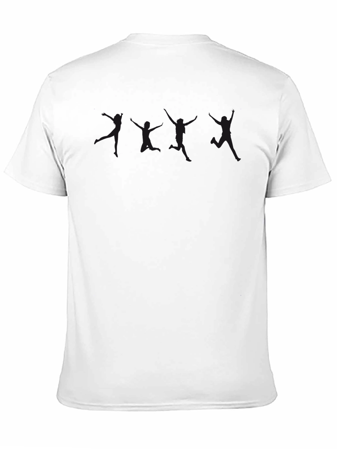Mens Black Crew Neck T-Shirt