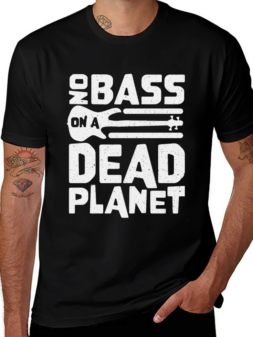 Bass on a Dead Planet Graphic Tee