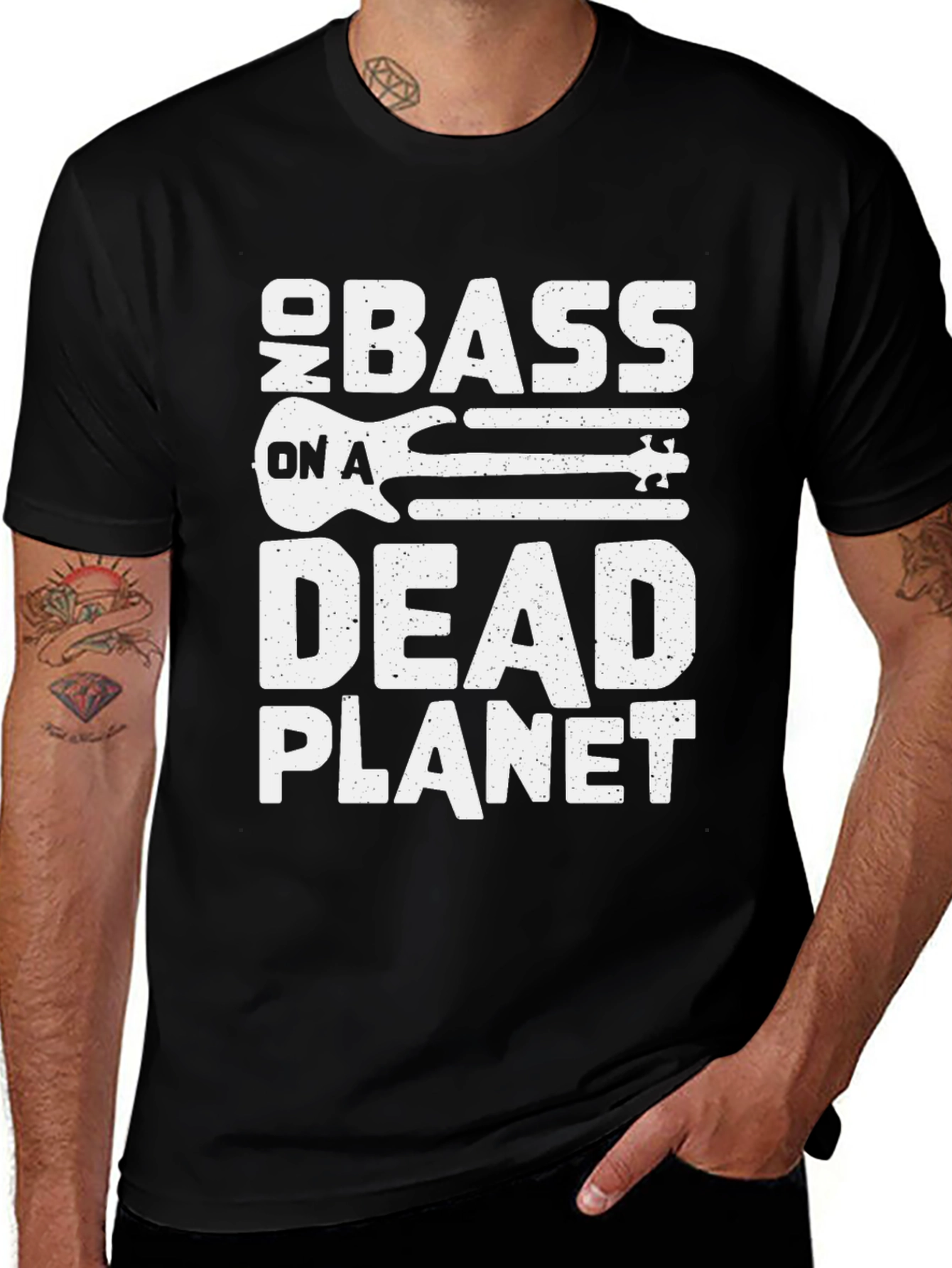 Bass on a Dead Planet Graphic Tee