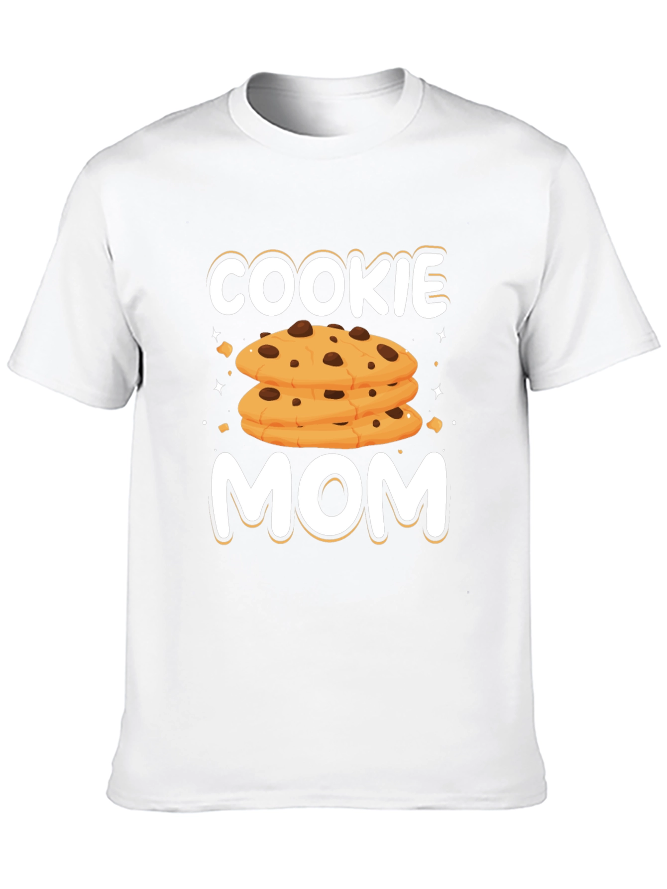 Cookie Mom Graphic T-Shirt - Black Cotton Tee